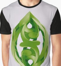 Leaf Sculpture Graphic T-Shirt