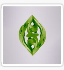 Leaf Sculpture Sticker