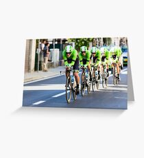 Belkin Pro Cycling Team Greeting Card