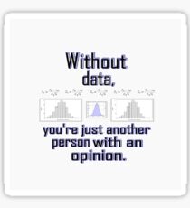 Without Data...... Sticker