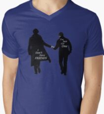 'I Don't Have Friends' Men's V-Neck T-Shirt