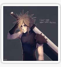 Remake Cloud Strife Sticker