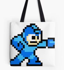 Mega Man Pixel Art Tote Bag