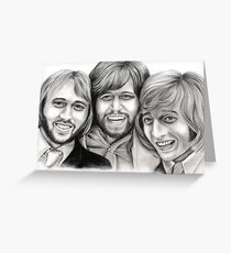 Bee Gees Greeting Card
