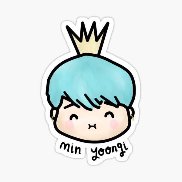 Min Yoongi - Suga BTS Fanart Sticker