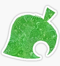 Animal Crossing New Leaf Zentangle Sticker