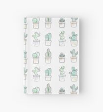 watercolor cacti Hardcover Journal