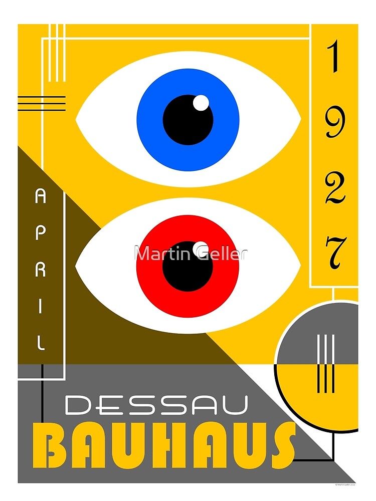Bauhaus Exhibition Poster IV by BLTV