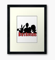 The Belcher Family // Bobs Burgers Framed Print