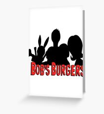 The Belcher Family // Bobs Burgers Greeting Card