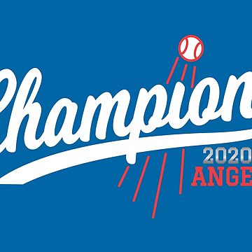 Los Angeles Dodgers Championship 2020 Essential T-Shirt for Sale by Go-Fun