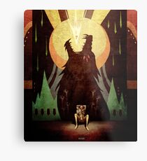 Slow Arrow Metal Print