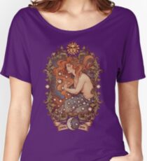 COSMIC LOVER - Color version Women's Relaxed Fit T-Shirt
