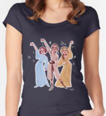 Work! (The Schuywalkers) Women's Fitted Scoop T-Shirt