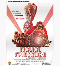 Italian Spiderman Poster - ONE:Print Poster