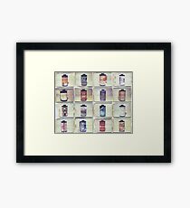 Film Collage #3 Framed Print