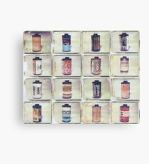 Film Collage #4 Canvas Print