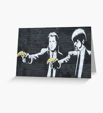 banksy-15 Greeting Card