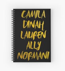 Cuaderno de espiral 5H ORO NOMBRES.