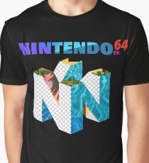 Vaporwave Nintendo 64 Graphic T-Shirt