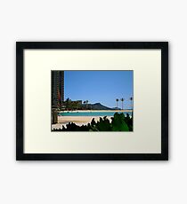 Waikiki Framed Print