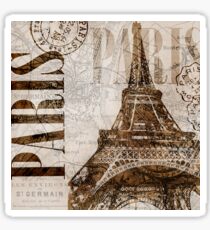 Vintage Paris Sticker