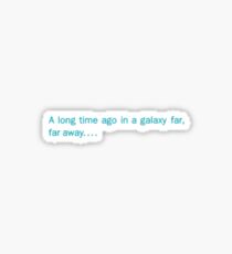 s w open Sticker