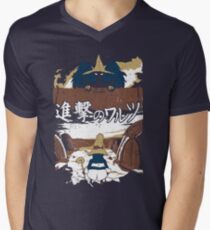 Attack on Waltz - Shingeki no Waltz (Final Fantasy IX) Men's V-Neck T-Shirt