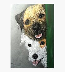 Max & Paddy Photographic Print