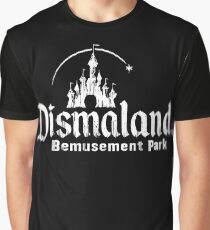 Black and white Dismaland Graphic T-Shirt