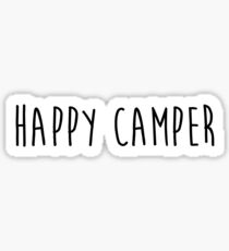 happy camper Sticker
