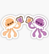 Erdnussbutter-Quallen-Liebe Sticker