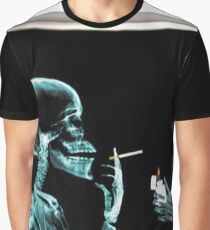 skull smoke Graphic T-Shirt