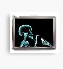 Lienzo skull smoke