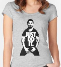 Just Do It - Shia Labeouf Women's Fitted Scoop T-Shirt