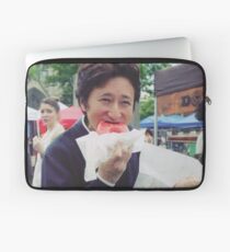 Araki eating a donut Laptop Sleeve