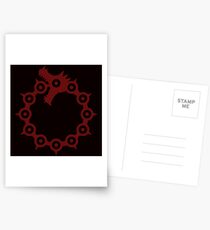 Dragon's Sin of Wrath Postcards