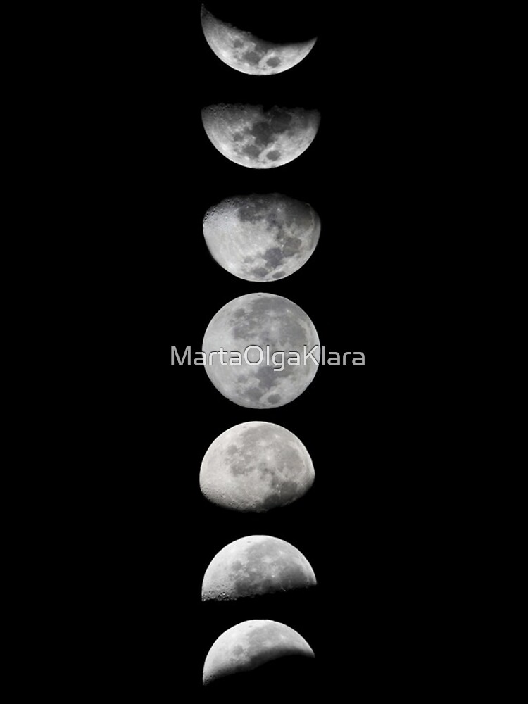 Moon phases by MartaOlgaKlara