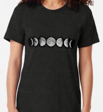 Moon phases Tri-blend T-Shirt