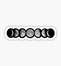 Moon phases Sticker