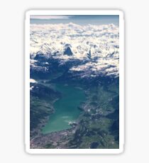 The North Face and Lake Thun Sticker