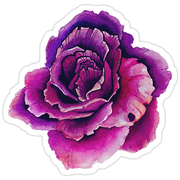 Flower Stickers By Sweetslay Redbubble