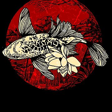Men's Koi Carp Fish T Shirt Fishing T Shirt -  Canada