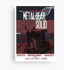 Solid - Metal Gear Canvas Print