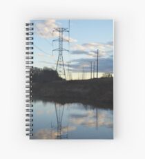 Power Lines Spiral Notebook