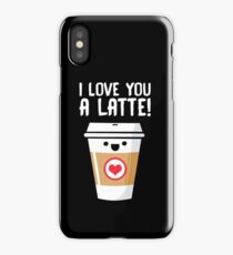 Latte Love iPhone Case
