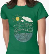 Emerson: Live in the Sunshine Women's Fitted T-Shirt