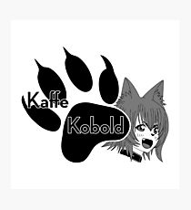 Kaffe Kobold Logo Photographic Print