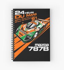 DU Mans Mazda 787B Spiral Notebook