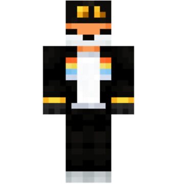 Fundy’s MCYT Minecraft Skin Sticker for Sale by JaypegDesigns